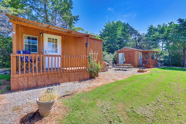 Apartment (0 Bedroom) | Interior - 1 Mi to Lake Texoma: Cozy Studio w/ Outdoor Space! (Kingston)