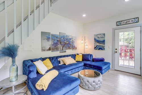 River Access & Private Deck: Mountain View Retreat