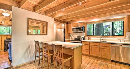 Three Enchanting Riverfront Cabins: Hot Tub Access