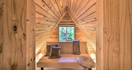 Three Enchanting Riverfront Cabins: Hot Tub Access