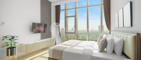 Apartment, 3 Bedrooms, City View