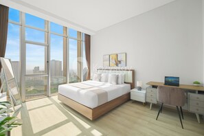 Apartment, 3 Schlafzimmer, Stadtblick