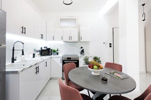 Microwave, oven, dishwasher