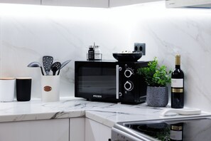 Microwave, oven, dishwasher