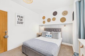 2 soveværelser, strygejern/strygebræt, sengetøj