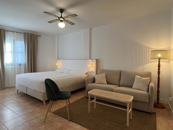 1 bedroom, iron/ironing board