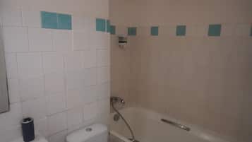 Towels, soap, toilet paper
