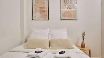 Apartment | 2 Schlafzimmer, laptopgeeigneter Arbeitsplatz, Bügeleisen/Bügelbrett