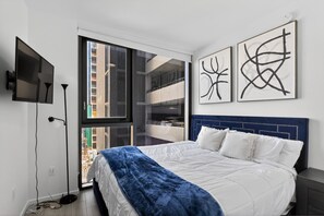 2 bedrooms, iron/ironing board, free WiFi, bed sheets