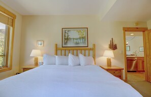 Condo, 3 Bedrooms | 3 bedrooms, laptop workspace, iron/ironing board, free WiFi