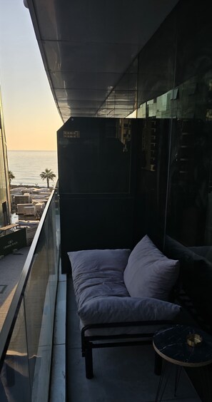 Apartment, 1 Bedroom, Smoking, Balcony | Balcony - Charming Batumi Apartment With City and Water Views (Batumi)