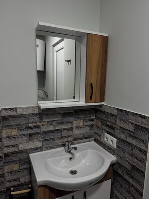 Apartment, 1 Bedroom, Smoking, Balcony | Bathroom - Charming Batumi Apartment With City and Water Views (Batumi)
