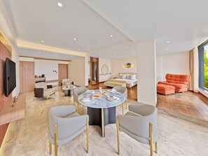 Luxe kamer | Een bureau, gratis wifi, beddengoed