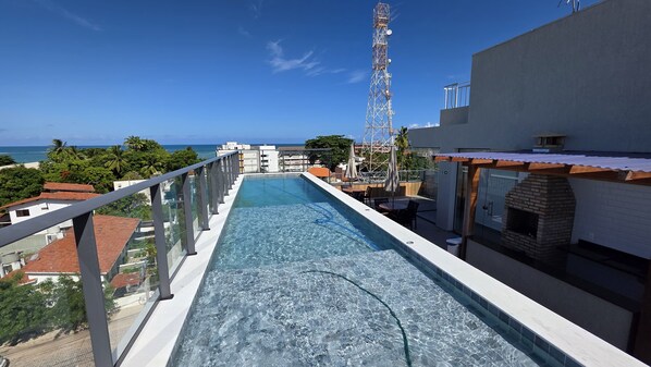Indoor pool, outdoor pool