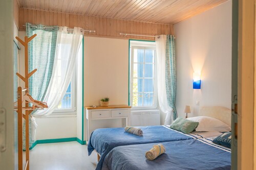 Chambre d'hôtes 'Océane' avec terrasse partagée, jardin privé et Wi-Fi