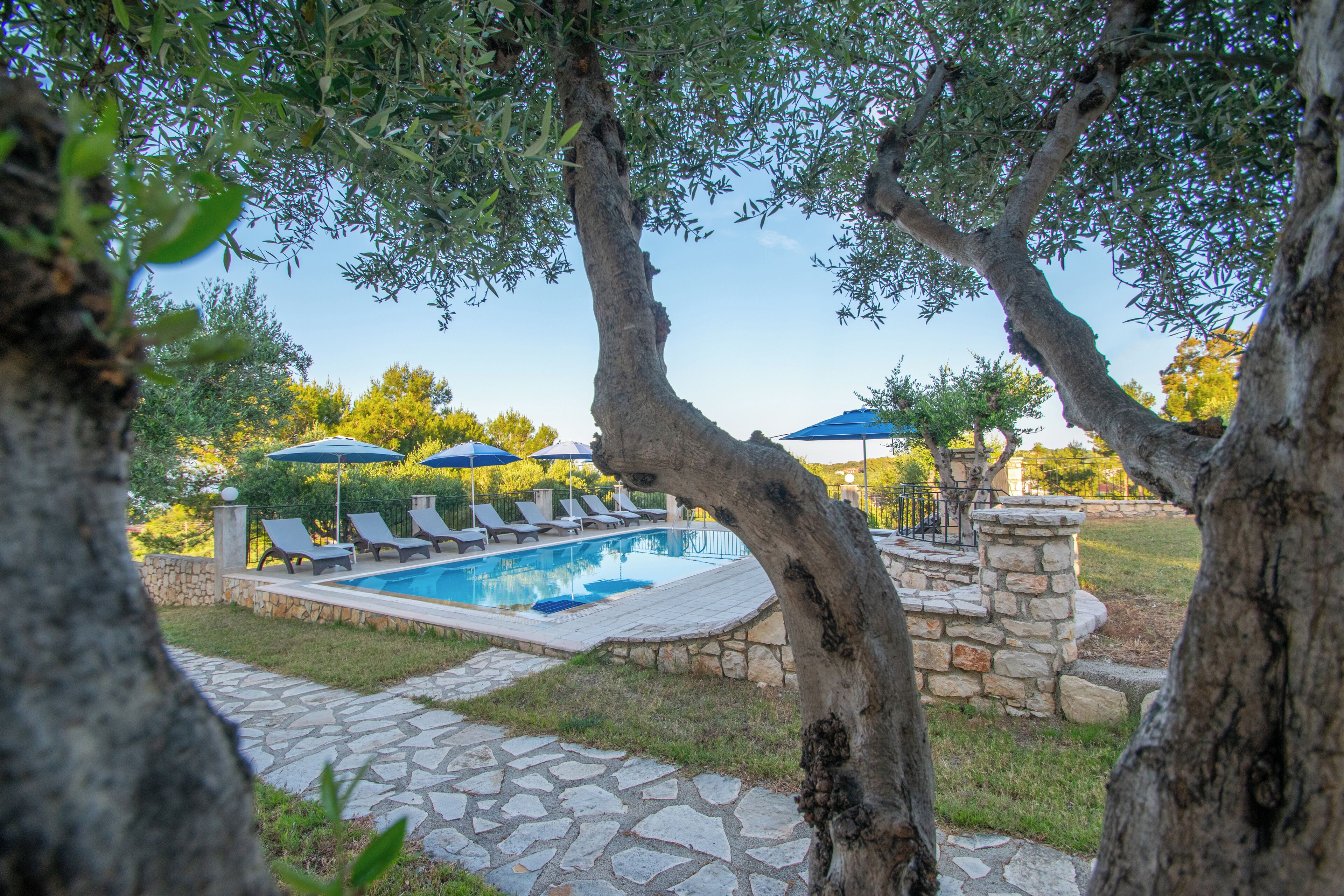 Seasonal outdoor pool