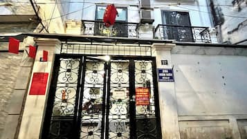 Fachada de la propiedad