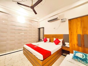 Deluxe Triple Room | View from room - Hotel Nirmala Palace Ayodhya Near Ram Mandir (Faizabad)