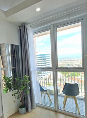 Apartment, 1 Schlafzimmer, barrierefrei, Balkon | Blick von der Unterkunft