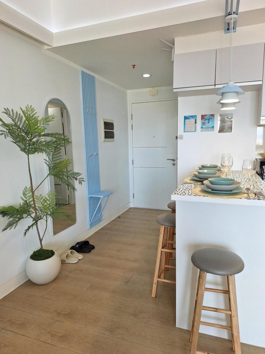 Apartment, 1 Schlafzimmer, barrierefrei, Balkon | Speisen
