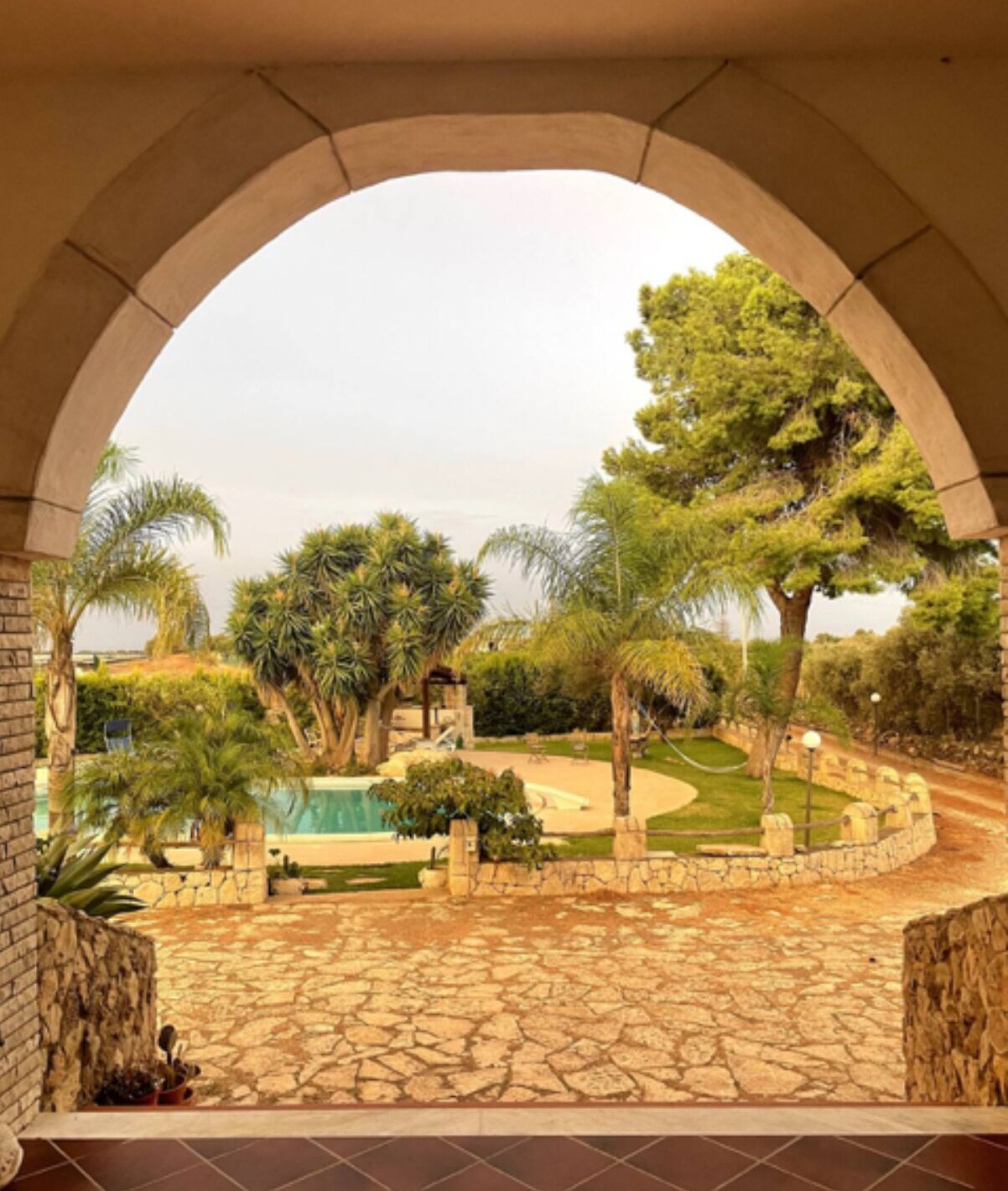 Enceinte de l’hébergement