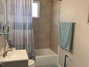 Hair dryer, soap