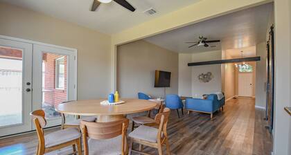 Cozy and Spacious 4-bedroom house in a small vibrant town.