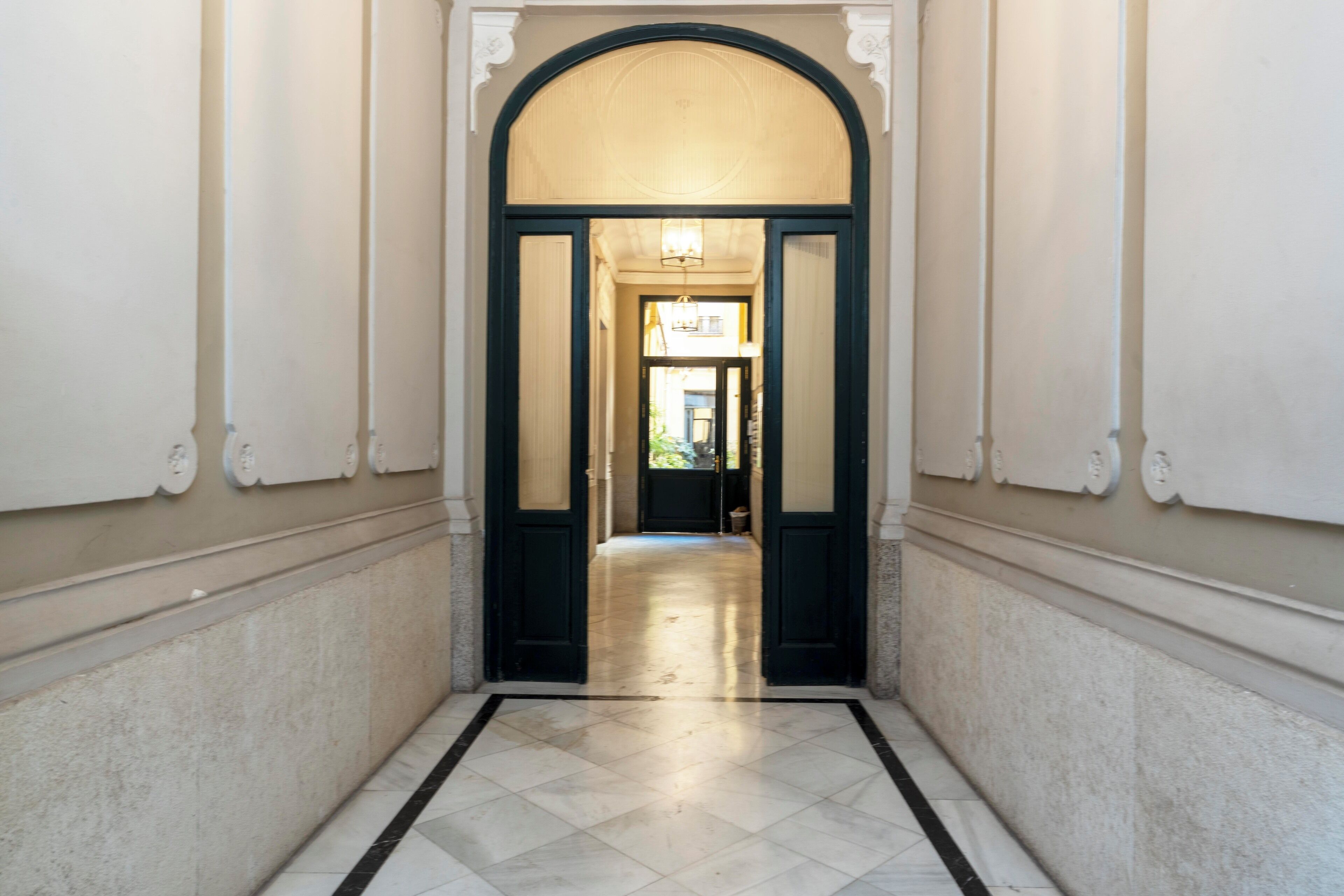 Entrada de l'allotjament