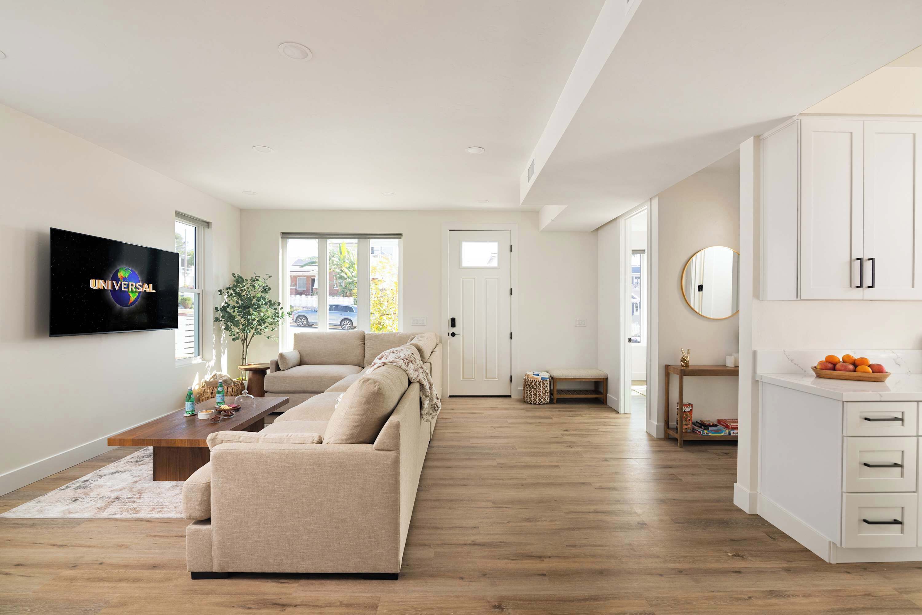 Televisie en een kantoor