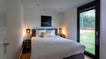 2 soveværelser, sengetøj