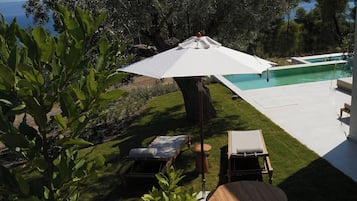Maisonette Sea view with Private Pool and Extensive Private Garden | Terrasse/Patio