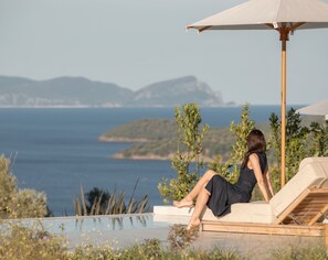 Maisonette Sea View with Private Pool | Terraza o patio