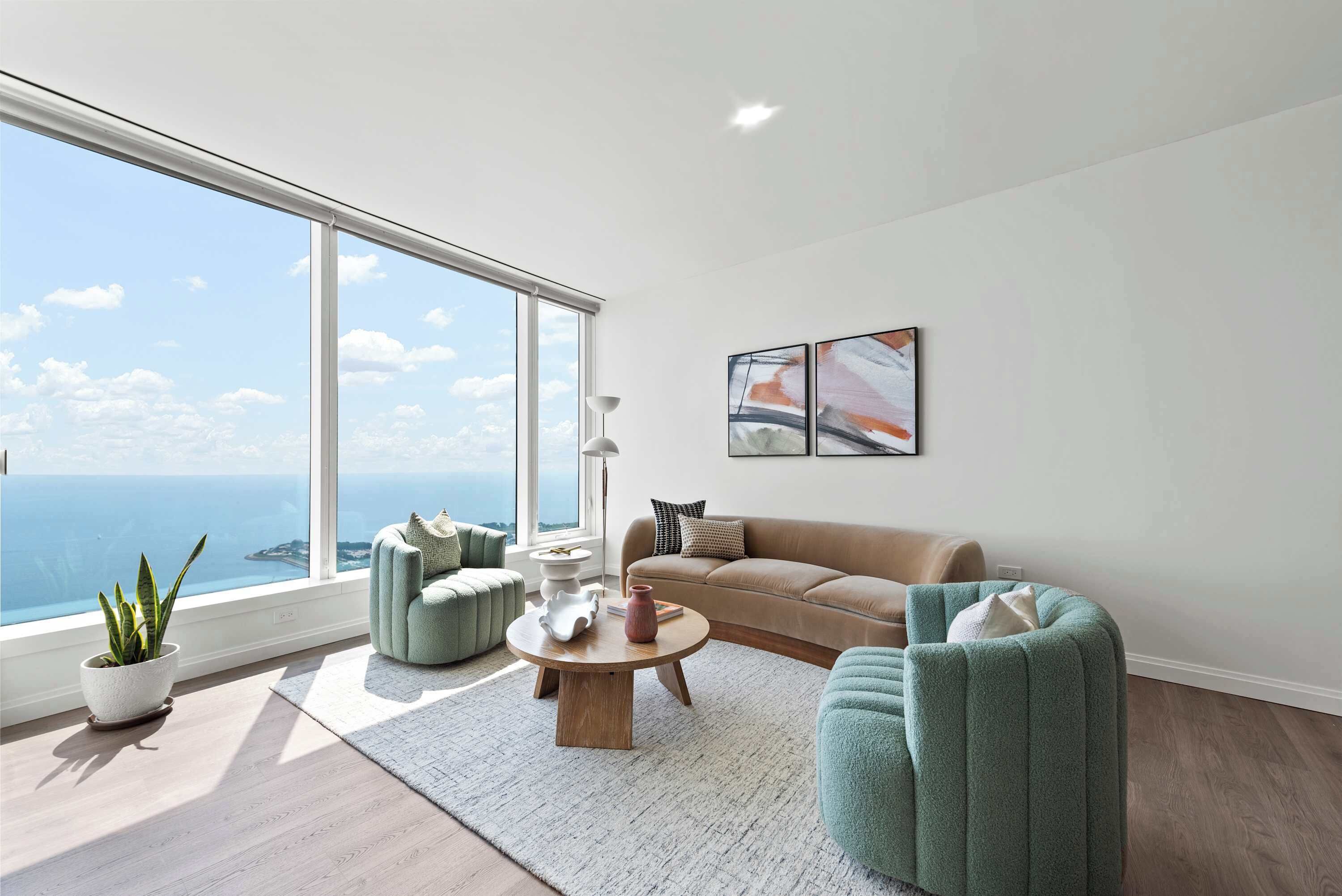 Televisión, estéreo y oficina 