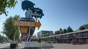 Overnatningsstedets facade