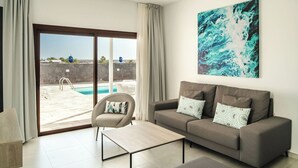 Living area - Ereza Villas La Granja (Yaiza)