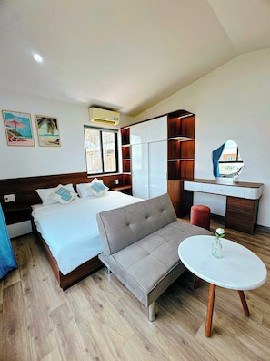 Appartement Deluxe, vue ville | Bureau, espace de travail pour ordinateur portable, Wi-Fi gratuit