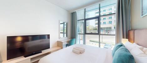 1 chambre, fer et planche à repasser, Wi-Fi gratuit, draps fournis