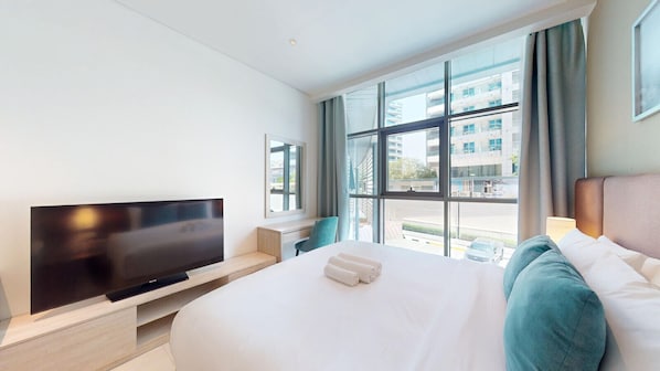 1 chambre, fer et planche à repasser, Wi-Fi gratuit, draps fournis