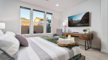 5 dormitoris, planxa i posts de planxar, wifi i roba de llit