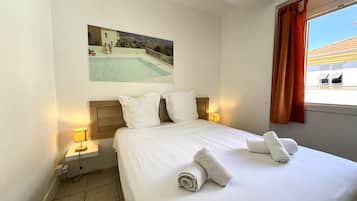 2 chambres, Wi-Fi gratuit, draps fournis