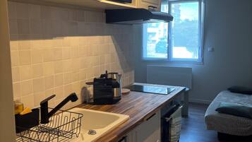 Microwave, oven, stovetop