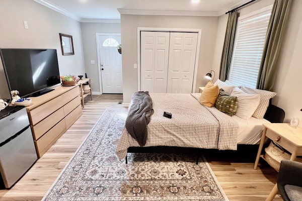 1 soveværelse, strygejern/strygebræt, gratis Wi-Fi, sengetøj