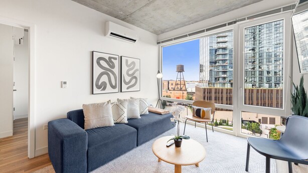 Appartement « Premier », vue ville | Coin séjour