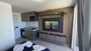 Appartement Classique, vue plage | Coin séjour