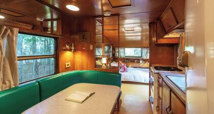 Outlier Inn Vintage Trailer Upstate Catskills Farm