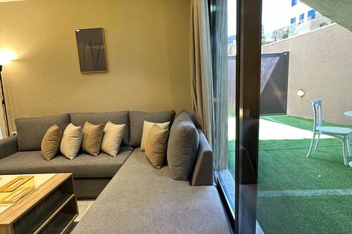 Departamento, 1 habitación, con acceso para personas discapacitadas, para fumadores | Sala de estar