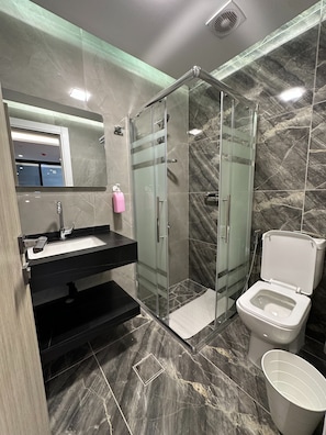 Apartment, 1 Bedroom, Accessible, Smoking | Bathroom - 001 Al-najeh JRE Apartments For Rent ave (Amman)