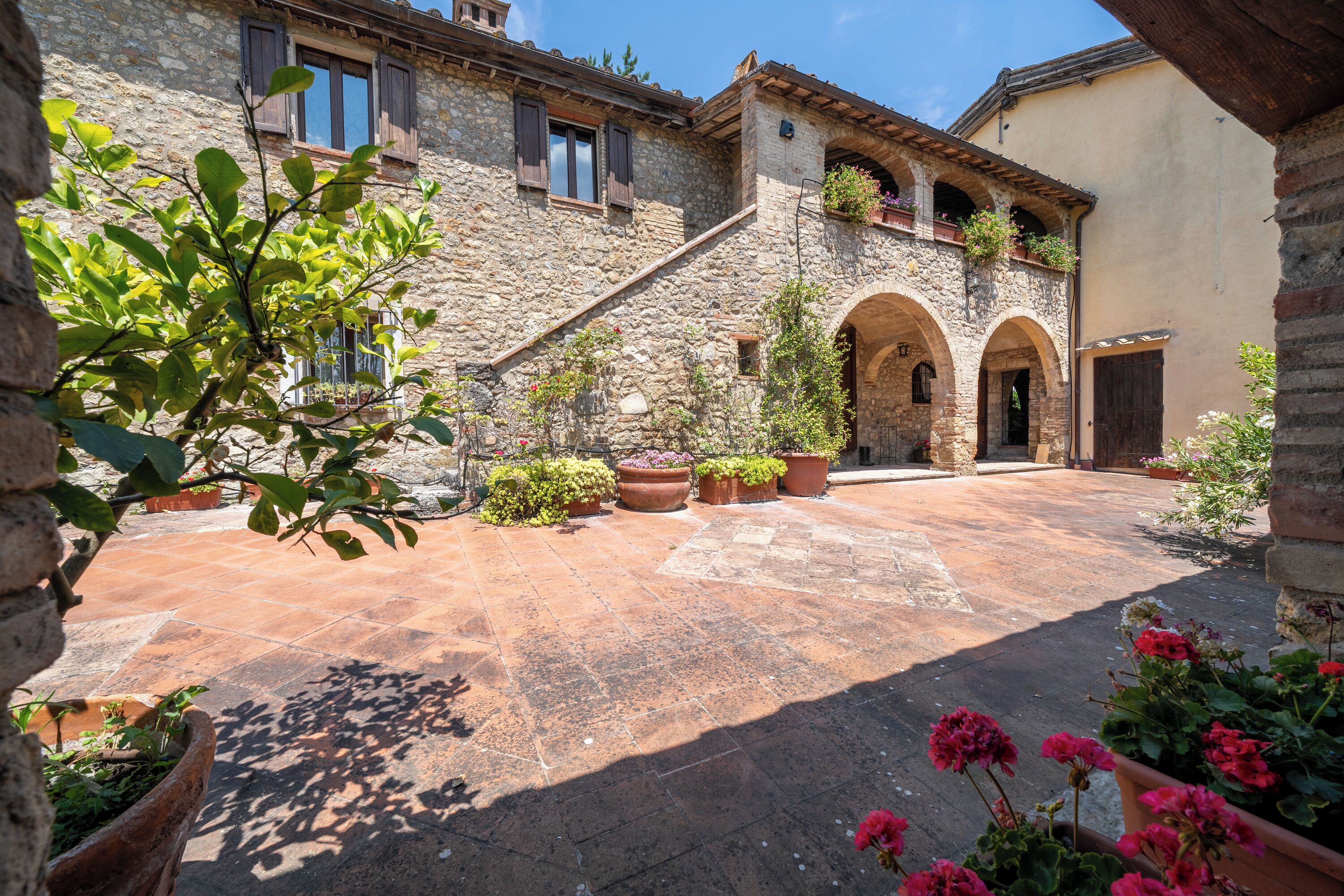 Fassade der Unterkunft