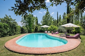 Seasonal outdoor pool