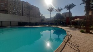 Indoor pool, outdoor pool